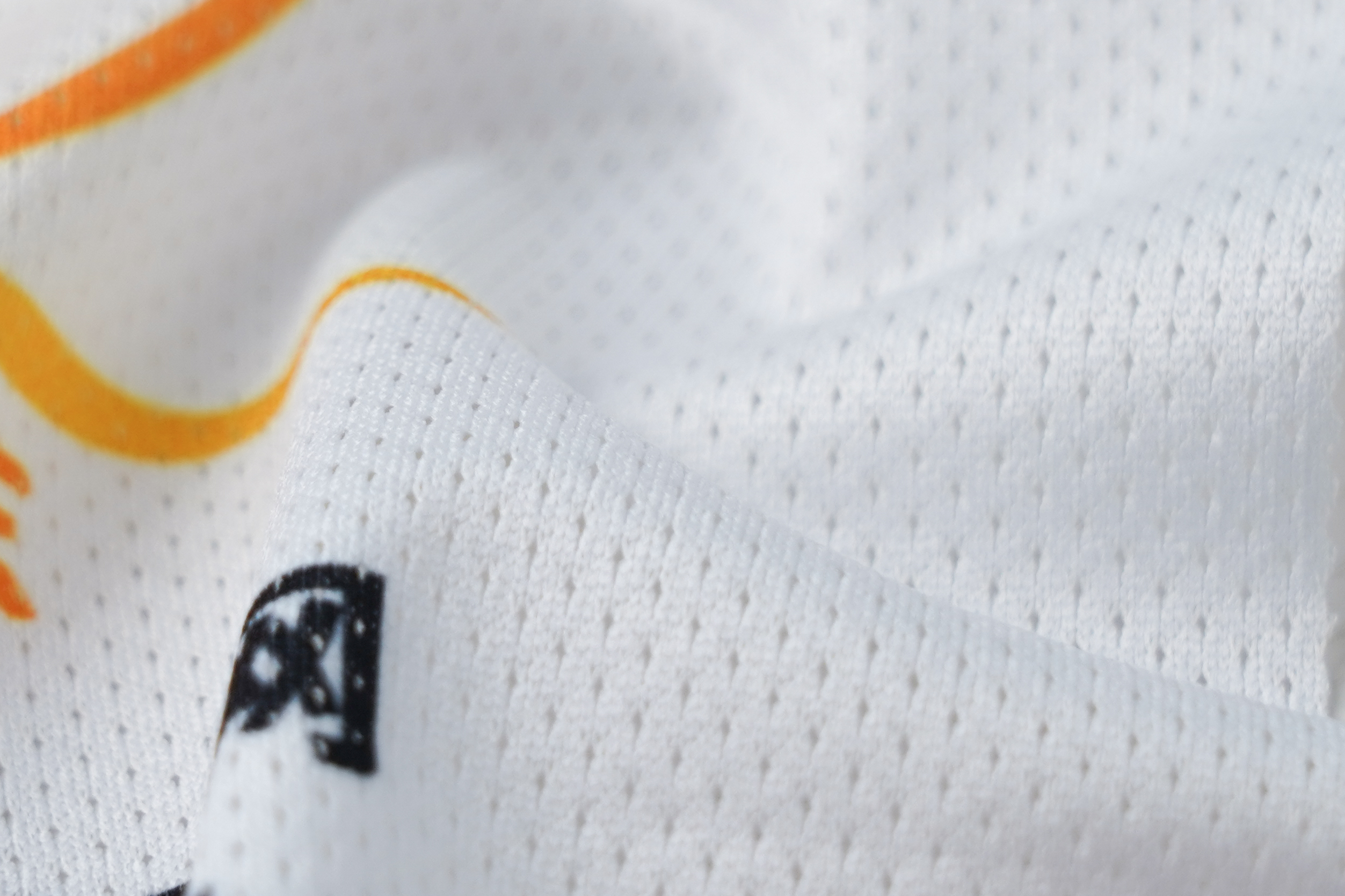 PX-F005 open mesh texture — original fabric photograph