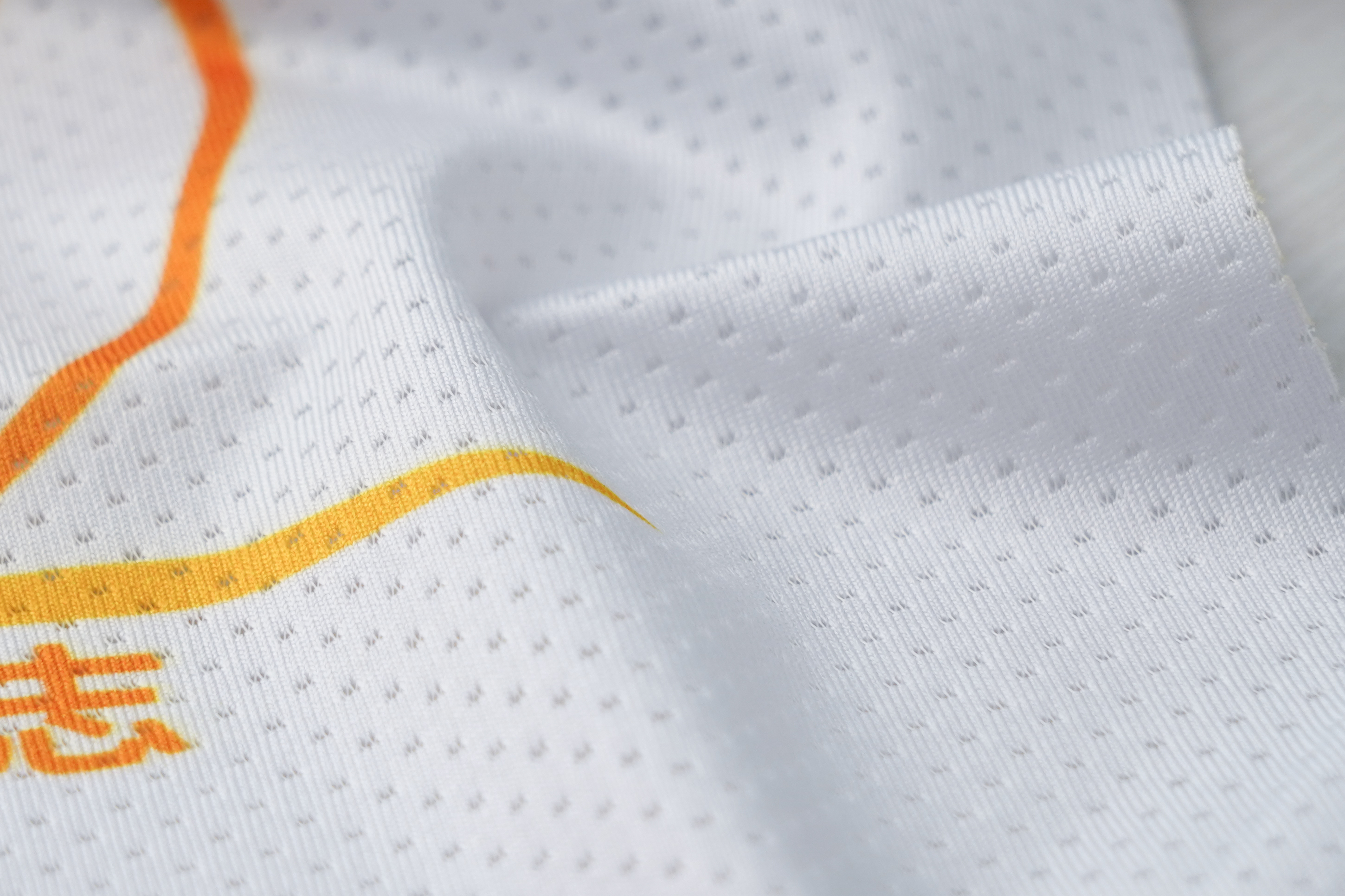 PX-F008 patterned mesh texture — original fabric photograph