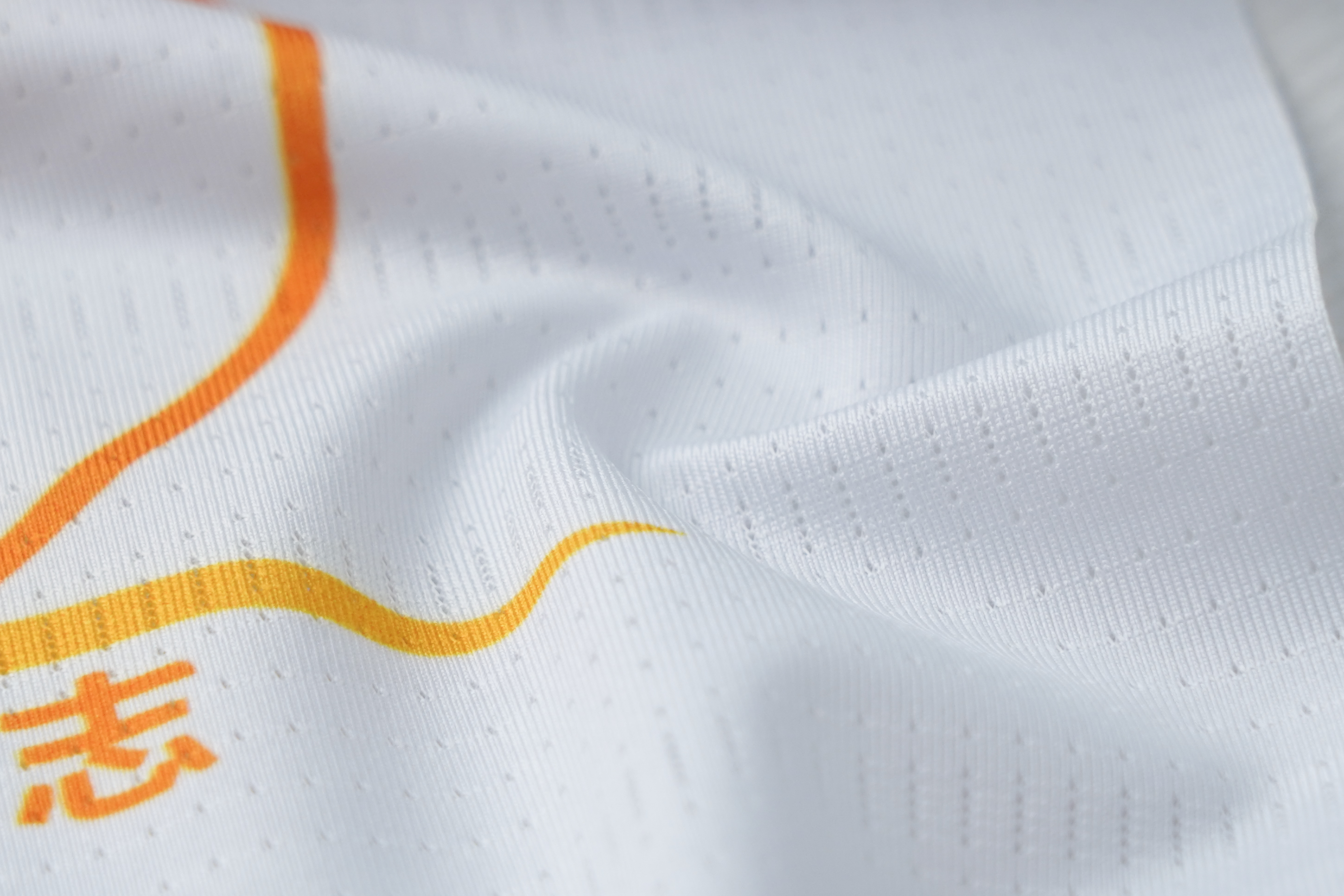 PX-F009 short-dash mesh — original fabric photograph