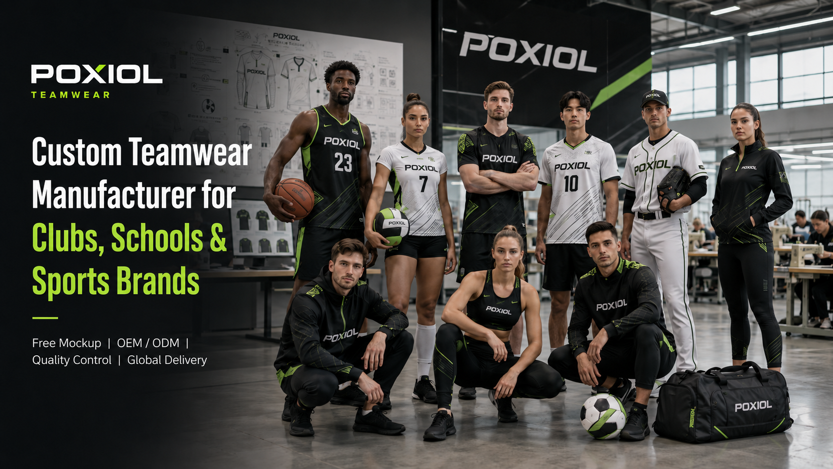 POXIOL Teamwear Manufacturing Expertise