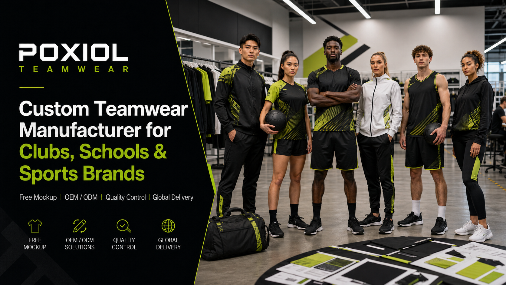 POXIOL Custom Teamwear Uniforms Factory